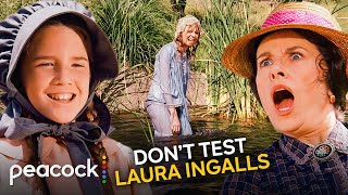 Little House on the Prairie | Laura Pushes Nellie Down a Hill to Prove She’s Faking an Injury