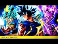 LF UI Goku, Vegito Blue, Beerus & The FULL Legends Limited God Ki Team! (Dragon Ball Legends)