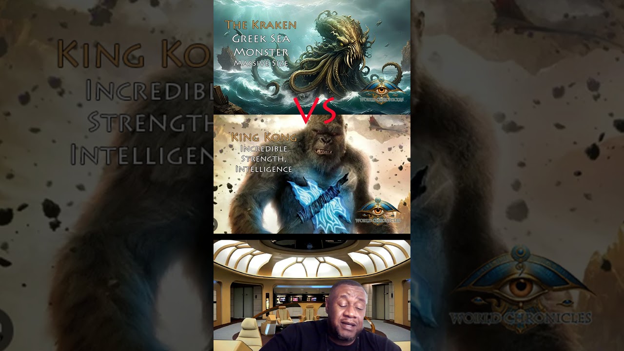 The Kraken Greek Monster VS King Kong   