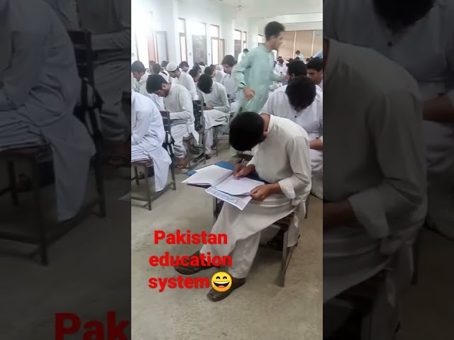 Pakistan education system what a beautiful environment WOW🤣🤣 class=