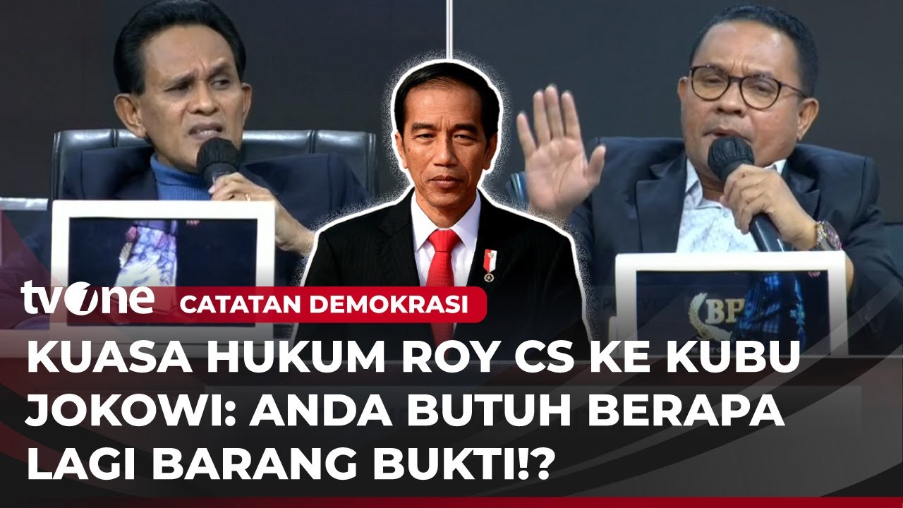 DEBAT! Peradi Bersatu, Projo vs Kuasa Hukum Roy Suryo, Bersaksi Ijazah Jokowi | Catatan Demokrasi