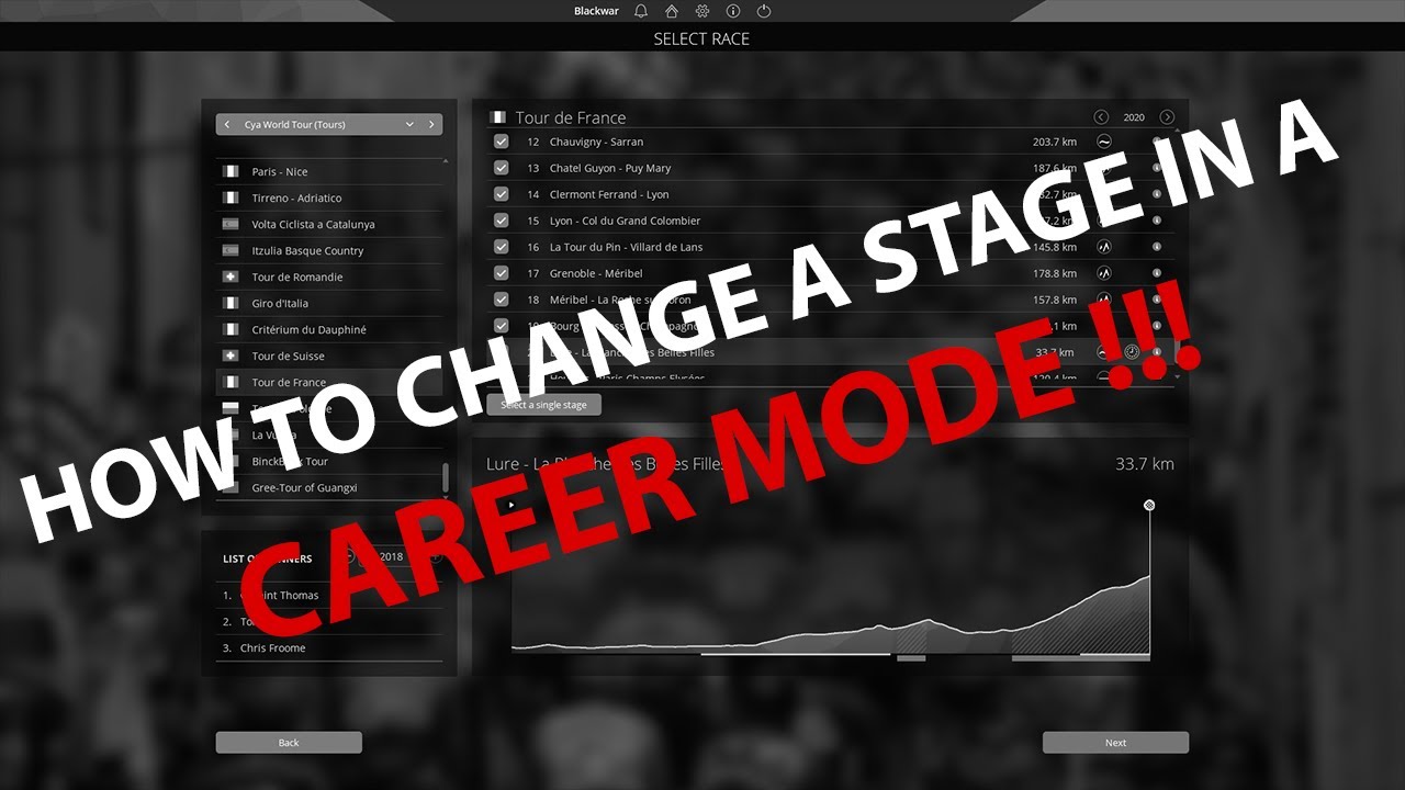 Pro Cycling Manager Guide (career-manage)