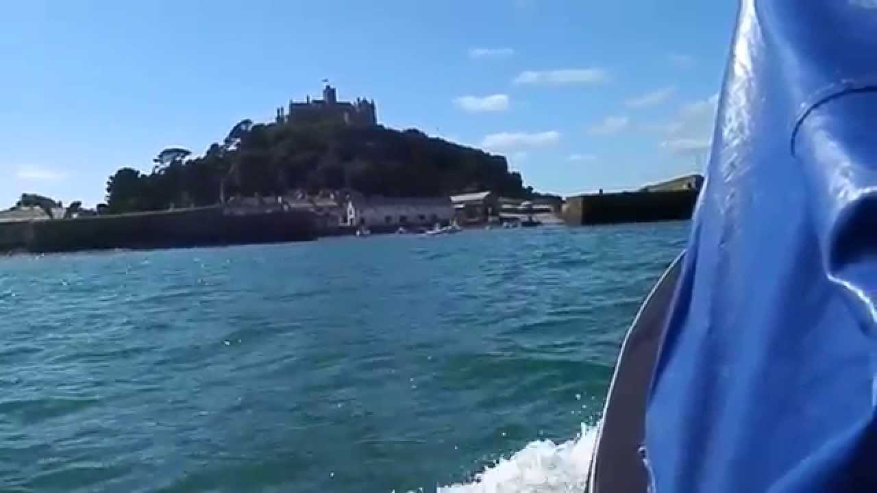 Łodzią na St. Michael`s Mount