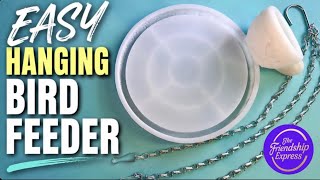 Resin & Eco Hanging Bird Feeder #260