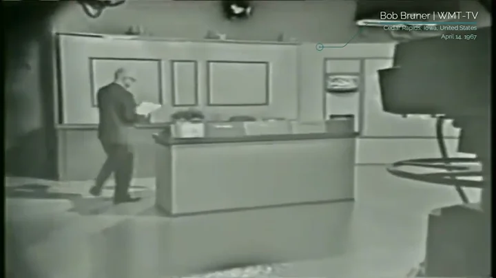 Exact moment when news station switches from black and white to color TV for the first time - DayDayNews