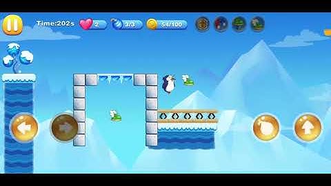 Penguin Run 2 - Level 16 Walkthrough | Android Game