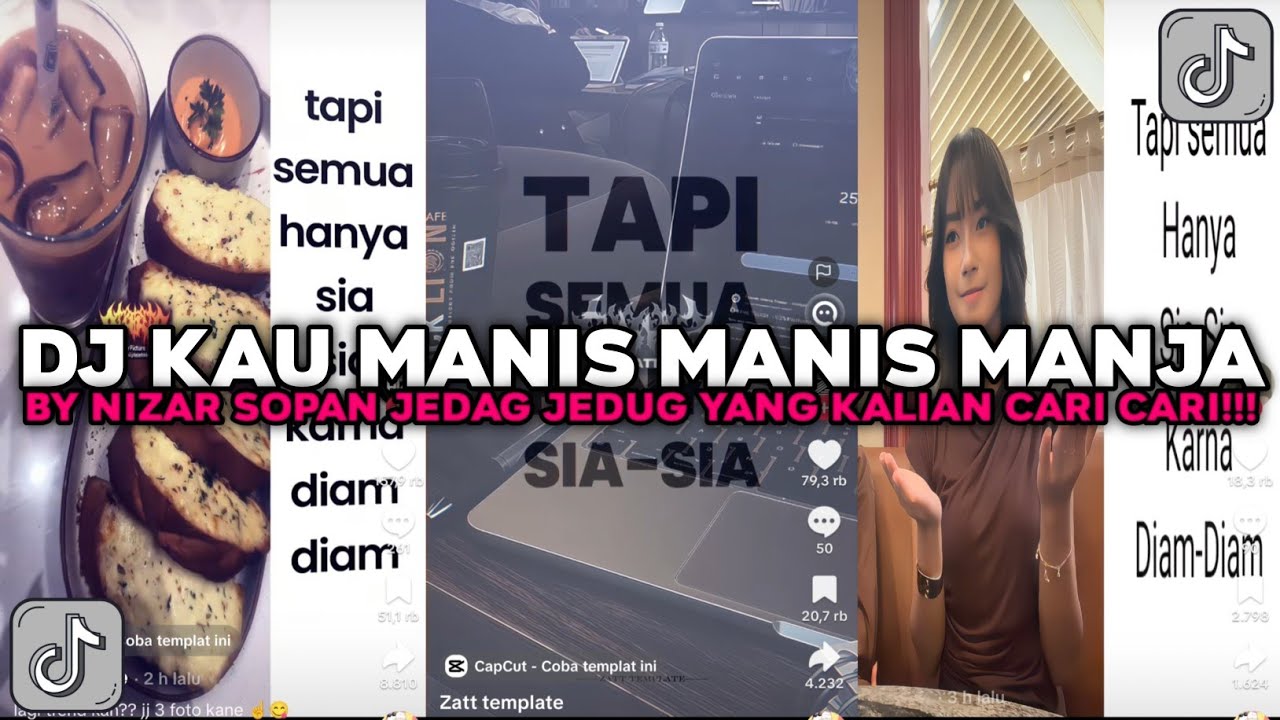 DJ KAU MANIS MANIS MANJA ALA ALA SETIA JEDAG JEDUG BY NIZAR SOPAN VIRAL TIKTOK TERBARU 2026 !!!