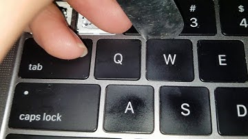 How to clean and repair sticky stiff stuck Apple Mac MacBook Pro 2016 2017 2018 butterfly keys key.