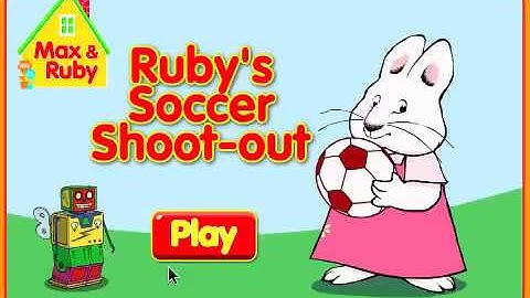 Max and Ruby   Soccer Shootout