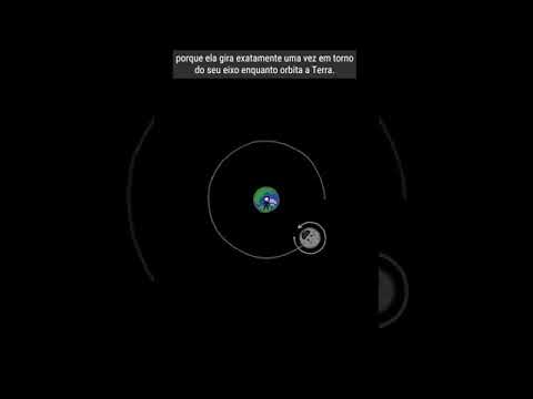 Vídeo: Por que o mesmo lado da lua sempre está voltado para a Terra?