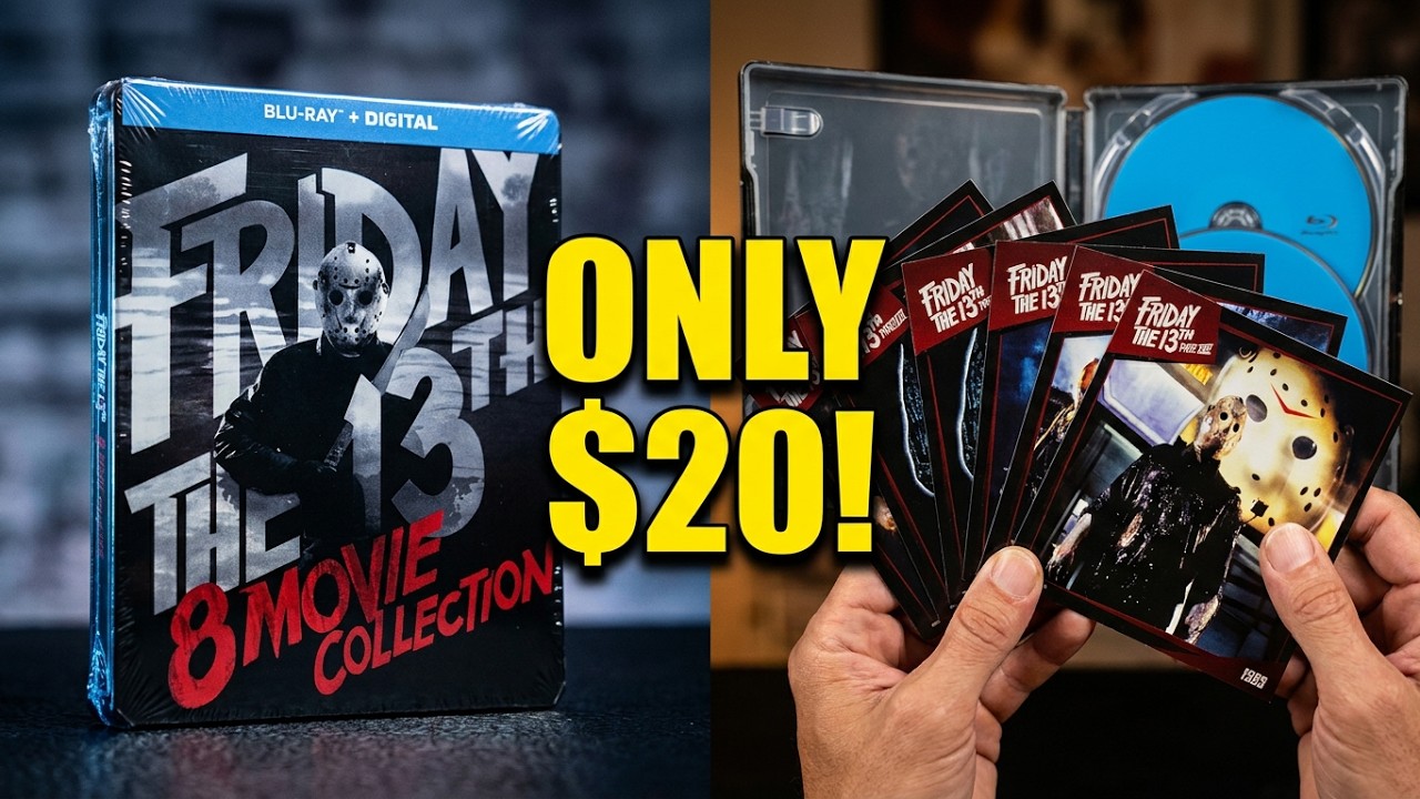 Friday The 13th 8-Movie Collection Blu-Ray Unboxing & Overview