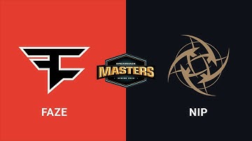 FaZe vs NiP - Train - Lower Bracket - Europe - DreamHack Masters Spring 2020