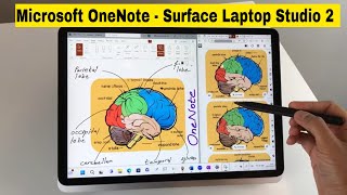 Microsoft Surface Laptop Studio 2  Notetaking With OneNote  23 Tips and Tricks