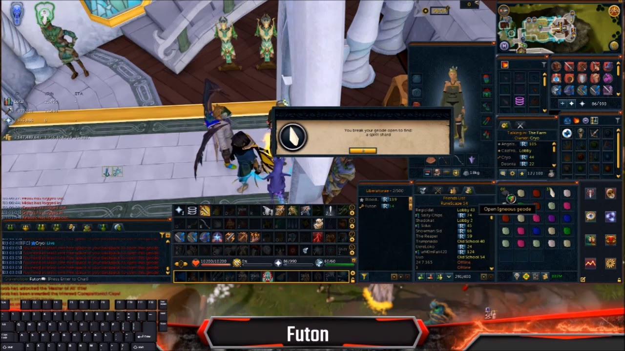 Geode Runescape Runescape 3 - Mini Geode Opening - YouTube
