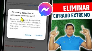 Cómo eliminar el cifrado de extremo a extremo en messenger