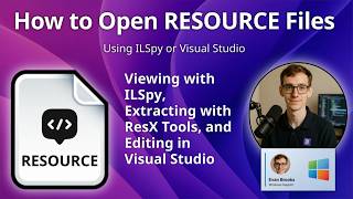 How to Open RESOURCE Files (.NET Embedded Resource)
