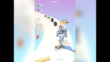 Muscle Rush! level 35/36 complete gameplay (Android iOS)  Mobile game #Muscle_Rush #Funny