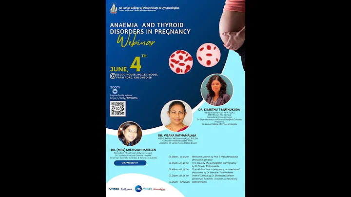 Webinar on "Anaemia and Thyroid Disorders in Pregnancy"  - 4th June 2023