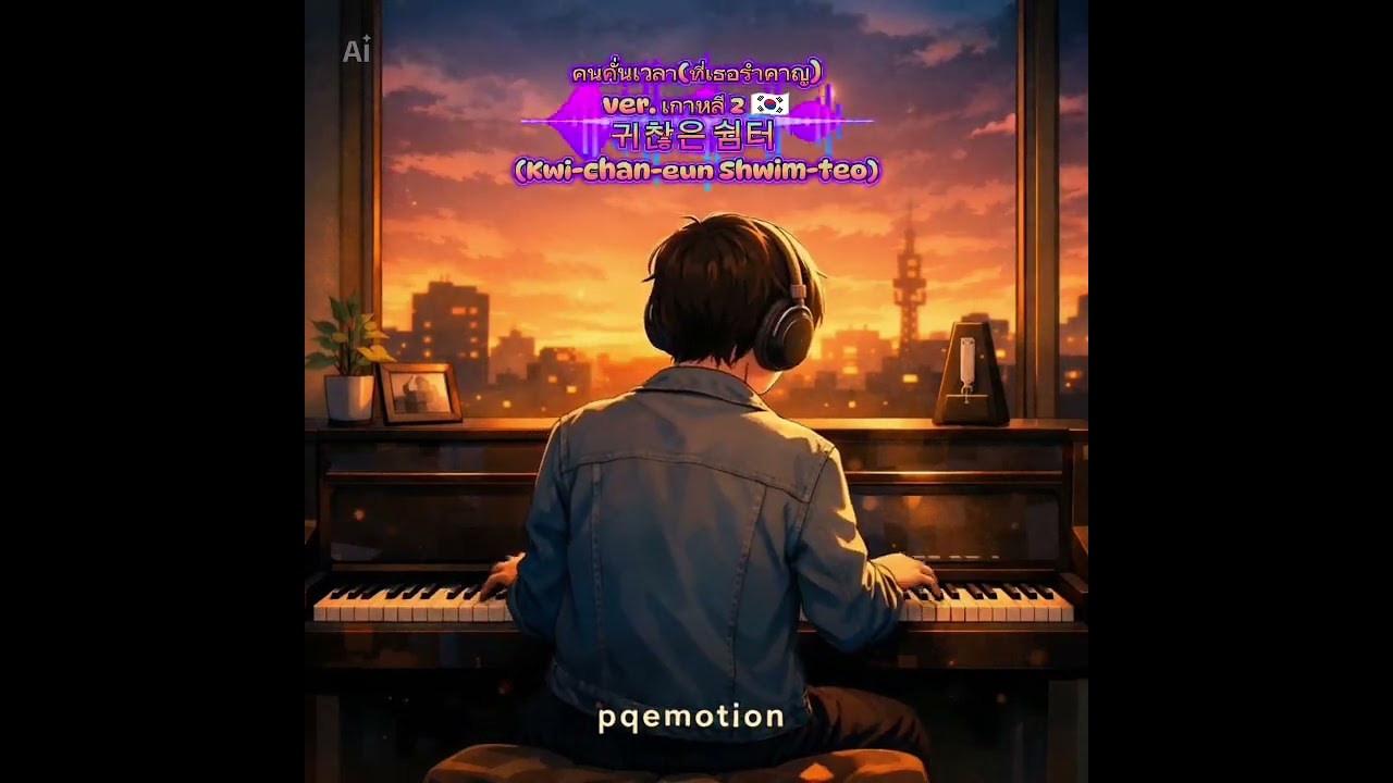 คนคั่นเวลาที่เธอรำคาญ(เวอร์ชั่นเกาหลี2) 귀찮은 쉼터 - pqemotion