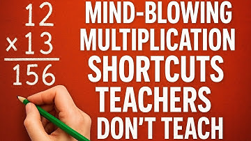 Mind-Blowing Multiplication Shortcuts Teachers Don’t Teach @mathmadeeazytv