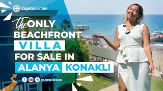 Luxury Villa in Turkey l Beachfront Villa for sale in Turkey Alanya!