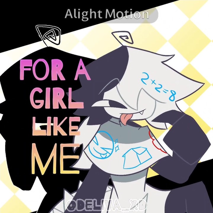 A girl like me | #fpe #fundamentalpapereducation #tweening #animation #zip #art