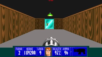 Wolfenstein 3D TC for ZDoom - E1L2 - All Secrets - I Am a Death Incarnate