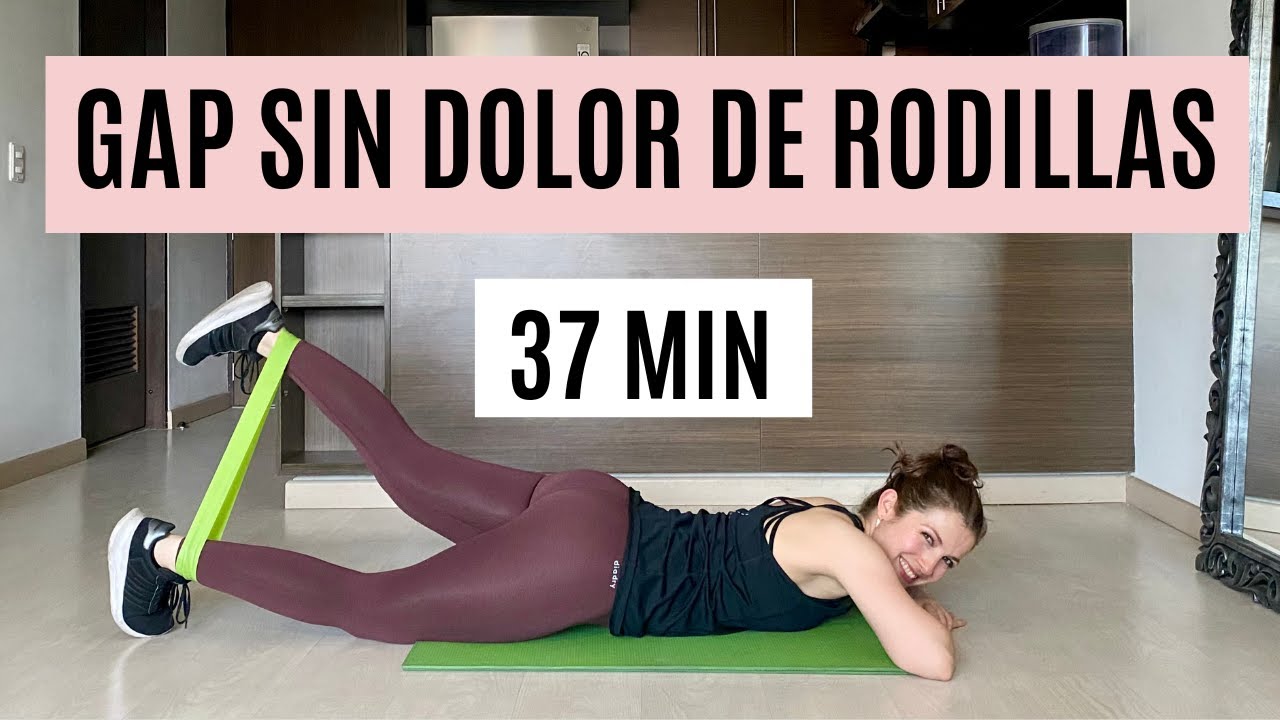 Rutina de GLÚTEO, ABDOMEN Y PIERNA  | Sin impacto a las RODILLAS | Con CALENTAMIENTO Y ESTIRAMIENTO