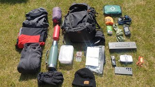 What to carry in your rucksack/backpack