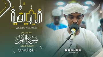 تلاوة مميزة من صلاة التهجد رمضان 1447 القارئ:- علي فهمي