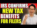 IRS Confirms New Tax Benefits for 2026 Filers – Millions Could See Bigger Tax Savings