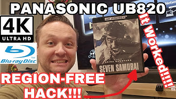 Seven Samurai 4K - Panasonic UB820 REGIO GRATIS HACK