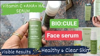 Bio:Cule Ever Glow Face Serum for Glowing Skin || Remove Fine lines & Dark spot #vitaminc #faceserum