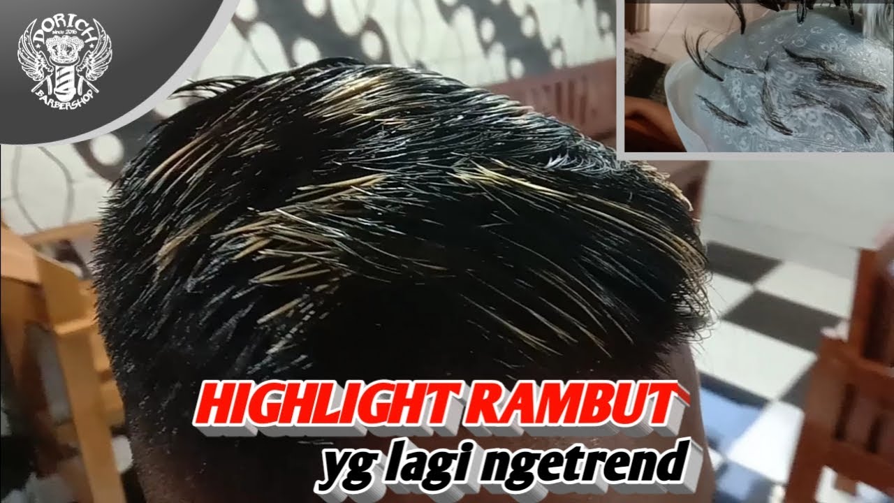 BLEACHING RAMBUT  HIGHLIGHT semir  rambut  keren YouTube