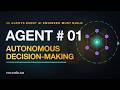 Agent #01: The Autonomous Decision-Making Agent (Anatomy of Autonomy)