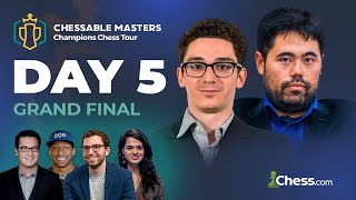 Hikaru Nakamura wins the Chessable Masters, defeating Fabiano Caruana in  Armageddon : r/chess