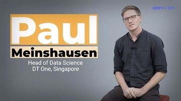 Who is Paul Meinshausen? | Head of Data Science - DT One | Mentor @ GreyAtom