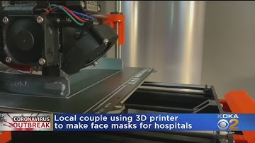 Local Couple Using 3D Printer To Make Face Masks