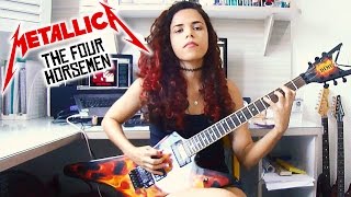 Metallica - The Four Horsemen Guitar Cover w/ Solos | Noelle dos Anjos) chords