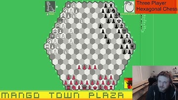 Three Player Hexagonal Chess - Chess Variants Ep. 1003