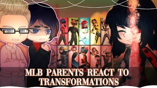 Mlb Parents React To S6 Transformations Gacha Club Gacha React