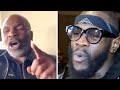 WOAH! MIKE TYSON HAS SOME HARSH WORDS FOR DEONTAY WILDER "GROW UP!"