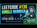 LeetCode 136 - Single Number | XOR Trick Explained in C++