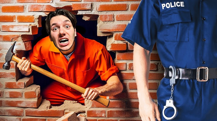 WIELKA UCIECZKA Z WIEZIENIA PRZED POLICJA!