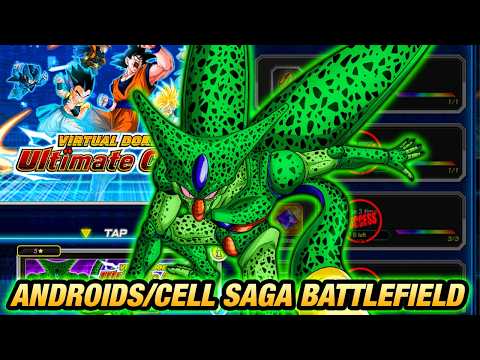 Androids/Cell Saga Battlefield Full Clear + All Missions!