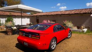 4K RELAXING DRIVE | Nissan 30OZX Twin Turbo | Retro JDM Cruise &amp; Pure Sound | Forza Horizon 5