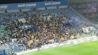 Serie B, Reggiana-Parma tifo Crociato inizio secondo tempo