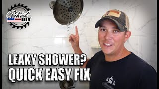 How To Fix a Leaking or Dripping Shower \/ DIY Replace Shower Cartridge