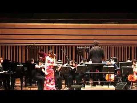 Cristina Zavalloni, Louis Andriessen "Racconto"