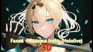 Fansa (Fanservice) - Iroha Kazama HoloJP in 3D Live